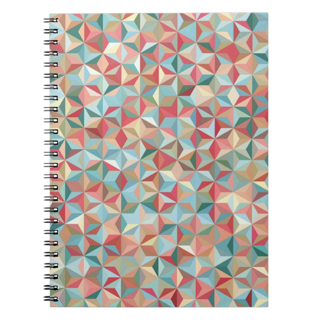 Cuaderno Fondo abstracto sin costuras que consiste en paste (Frente)
