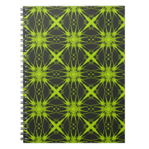 Cuaderno Fondo abstracto verde. Gráficos de moda.abstra