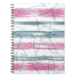 Cuaderno Fondo abstracto vintage en la naturaleza vintage