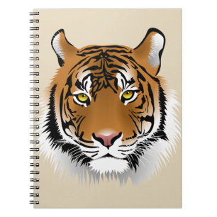 Cuaderno Fondo animado del tigre