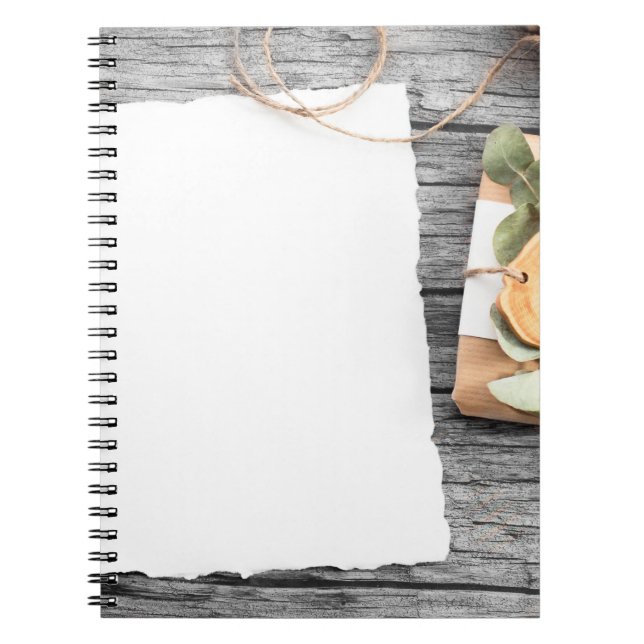 Cuaderno Fondo antiguo de hoja de papel (Frente)