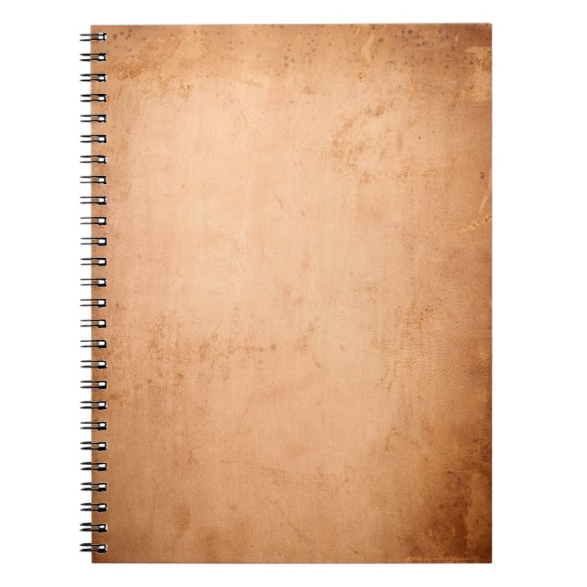 Cuaderno Fondo antiguo del moreno del cuero del libro de (Frente)