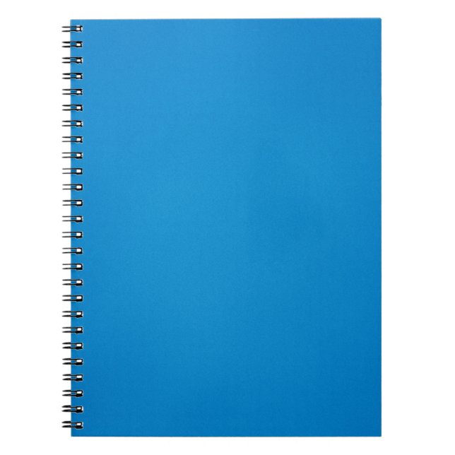 Cuaderno Fondo azul brillante granuloso (Frente)