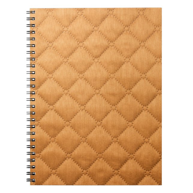Cuaderno Fondo beige sin fisuras de forma cuadrada, textura (Frente)