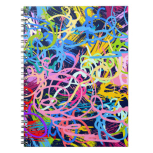 Cuaderno Fondo Bella Artes. Patrón sin soldadura con gruñid