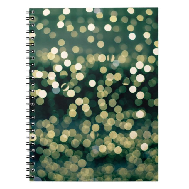 Cuaderno Fondo borroso. La fiesta festiva. abstracto (Frente)