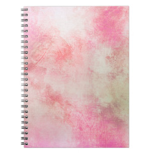 Cuaderno Fondo coloreado rosa