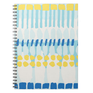 Cuaderno Fondo continuo pintado abstracto multicolor