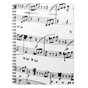 Cuaderno fondo de abuso monocromo mis bits