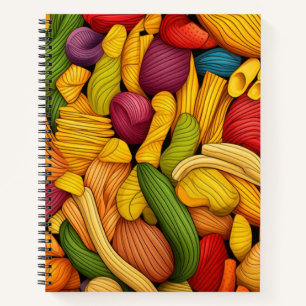 Cuaderno Fondo de arte de pasta