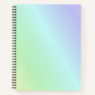 Cuaderno Fondo de colores pastel