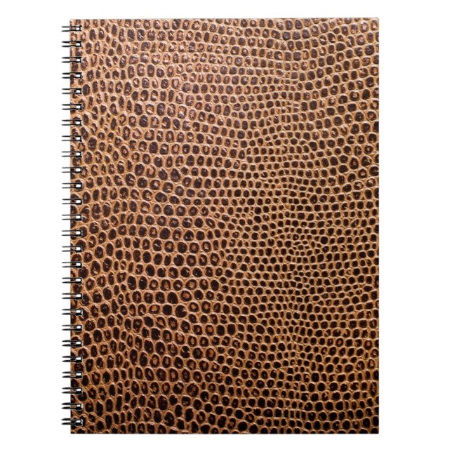 Cuaderno fondo de cuero oscuro (Frente)