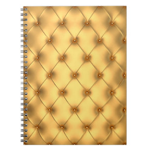 Cuaderno Fondo de decoración de color dorado y glamour