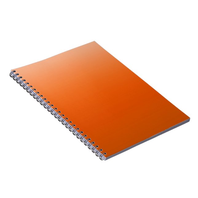 Cuaderno Fondo de escritorio naranja (Lado Derecho)