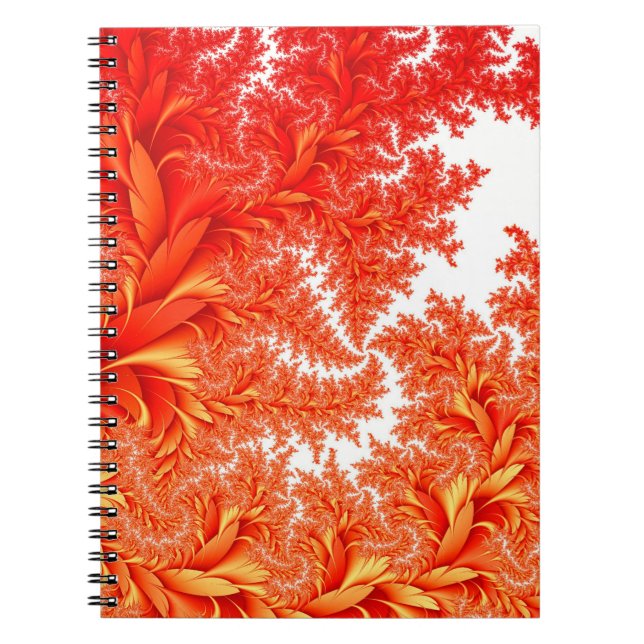 Cuaderno Fondo de flores (Frente)