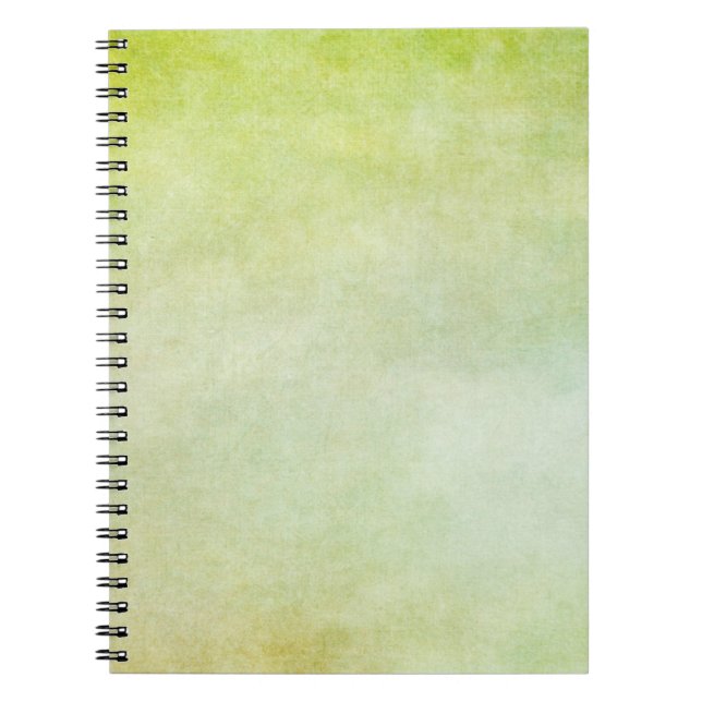 Cuaderno Fondo de fondo de textura verde (Frente)
