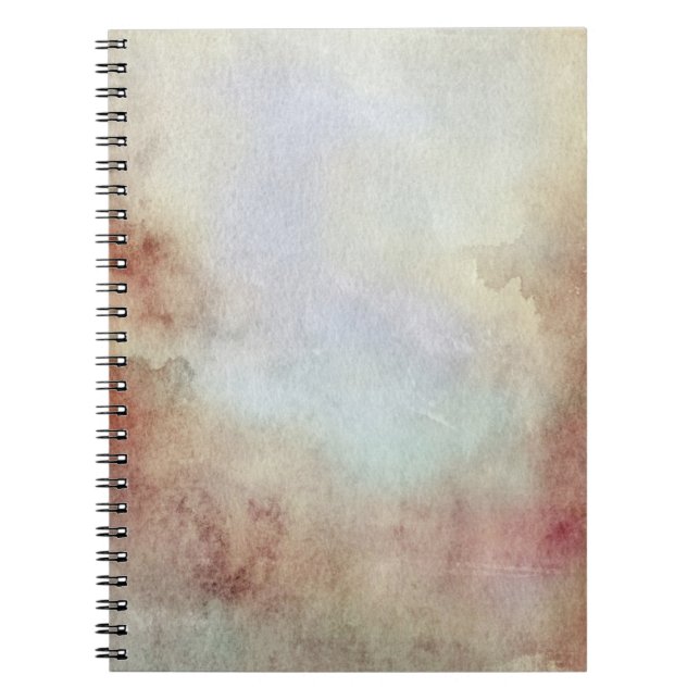 Cuaderno Fondo de la caída de la acuarela (Frente)