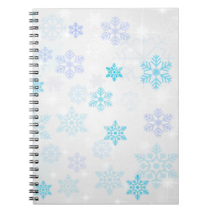Cuaderno fondo de la estrella de navidades