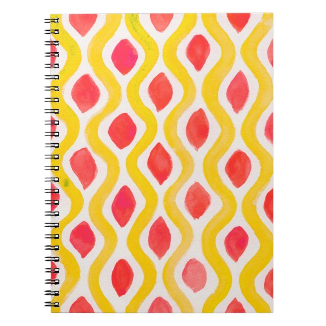 Cuaderno Fondo de las acuarelas abstractas (Frente)