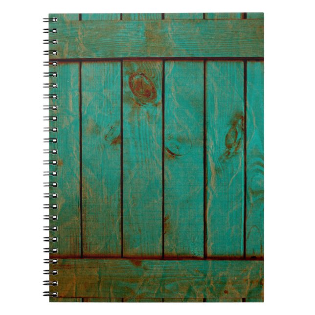 Cuaderno fondo de madera llevado grundgy (Frente)
