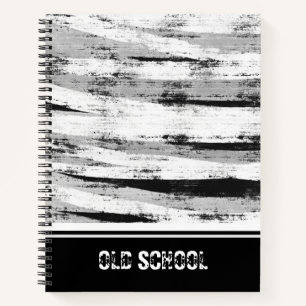 Cuaderno Fondo de madera vieja gris