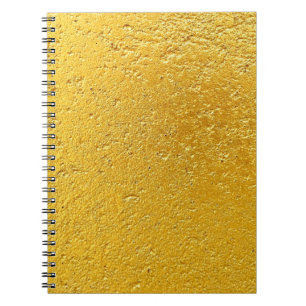 Cuaderno Fondo de oro o de Relieve metalizado y abstracto t