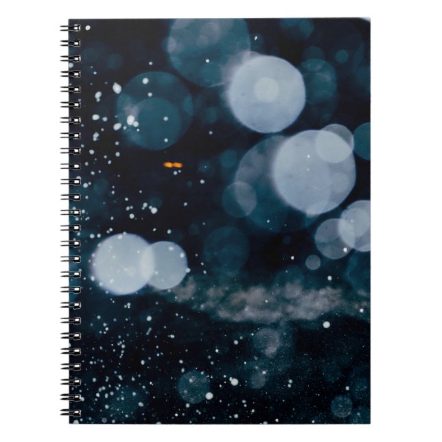 Cuaderno Fondo de pantalla de efectos de bokeo (Frente)