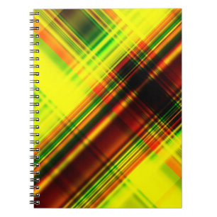 Cuaderno fondo de patrón diagonal geométrico abstracto de a