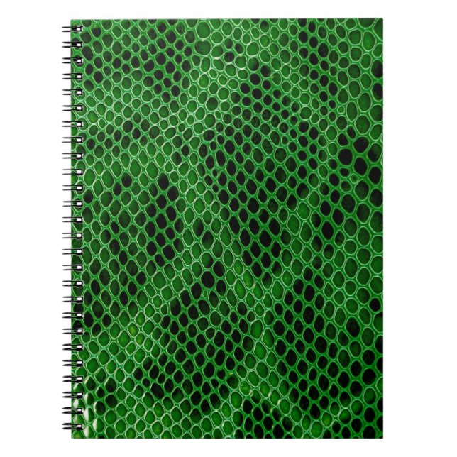 Cuaderno Fondo de piel de serpiente (Frente)