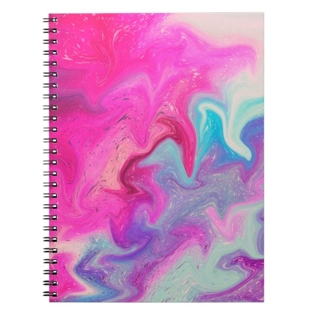 Cuaderno Fondo de pintura mixta (Frente)