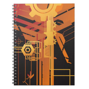 Cuaderno Fondo de semitono técnico