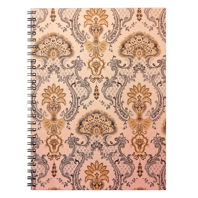 Cuaderno Fondo de textura de fondo de papel tapiz. (Frente)