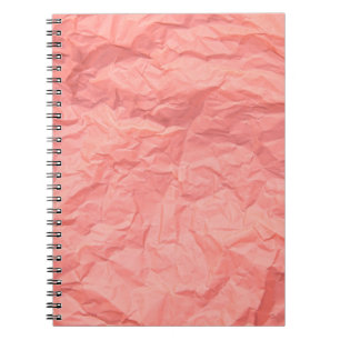 Cuaderno Fondo de textura de papel rugoso rosa