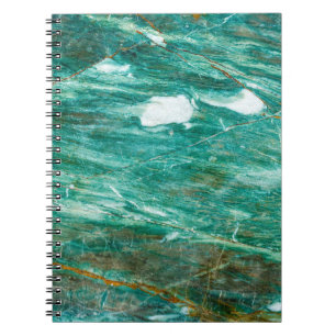 Cuaderno Fondo de textura verde o de mármol esmeralda