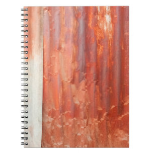Cuaderno Fondo de zinc antiguo en estilo vintage. Muro raya