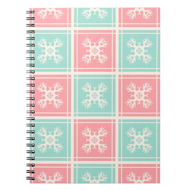Cuaderno Fondo decorativo con elementsabstra impecable (Frente)