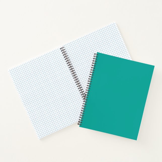 Cuaderno Fondo degradado que mezcla el azul con el verde. (Interior)