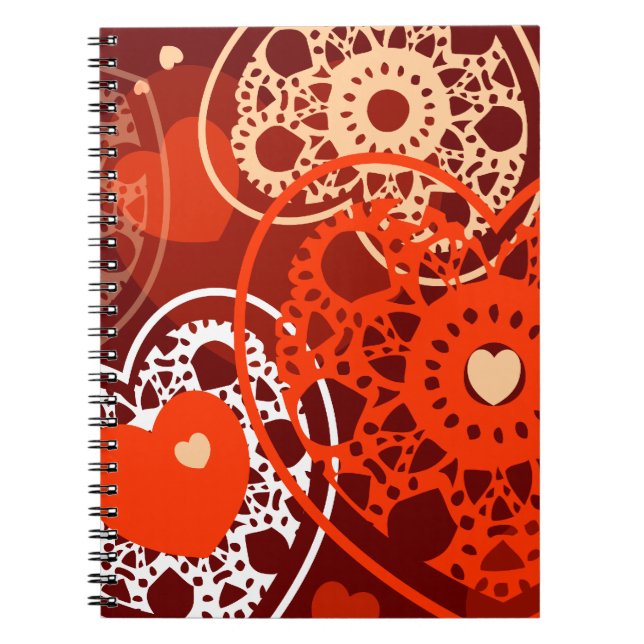 Cuaderno Fondo del corazón, portátil (Frente)