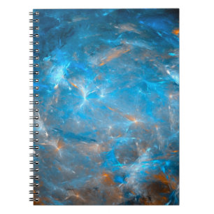 Cuaderno Fondo del espacio futurista, abstracto,ligar