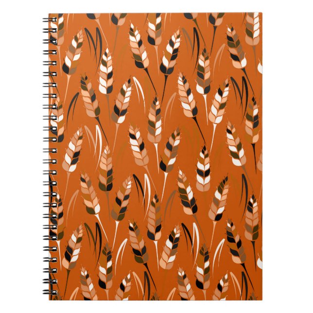 Cuaderno Fondo del Pan Orgánico de Corn de cebada (Frente)