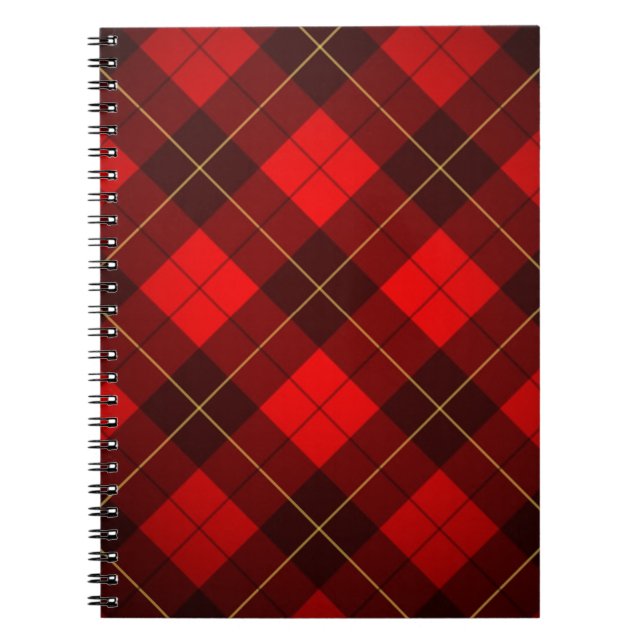 Cuaderno Fondo del tartán de Wallace (Frente)
