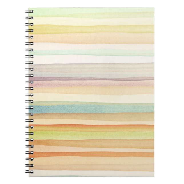 Cuaderno Fondo diseñado del arte. Acuarela usada (Frente)
