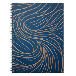 Cuaderno Fondo dorado
