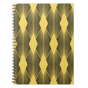 Cuaderno Fondo geométrico abstracto. Ilustración de Art D