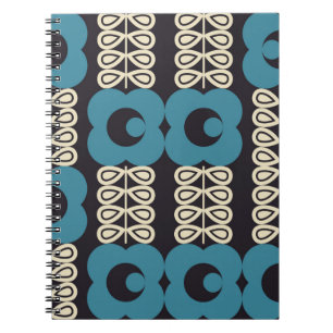 Cuaderno Fondo geométrico abstracto moderno con estilizaci