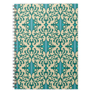 Cuaderno Fondo incomparable de un adorno floral, Fashio