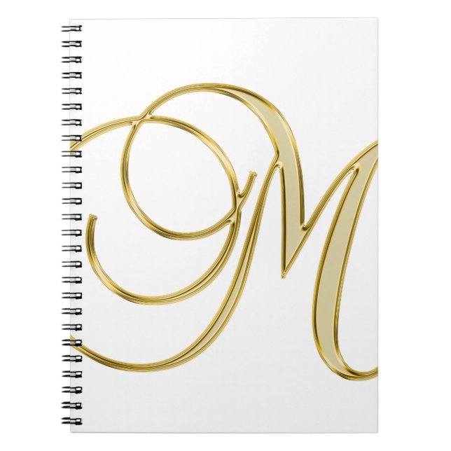 Cuaderno Fondo inicial de la letra alfabética (Frente)