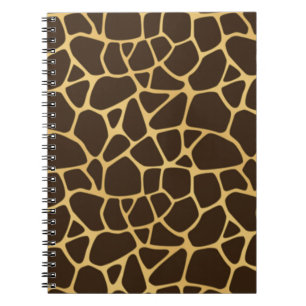 Cuaderno Fondo manchado jirafa