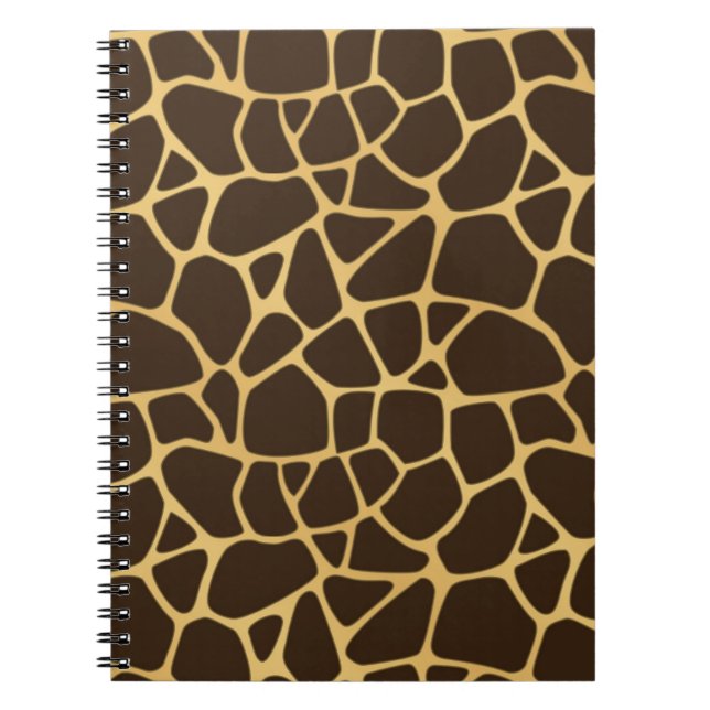 Cuaderno Fondo manchado jirafa (Frente)