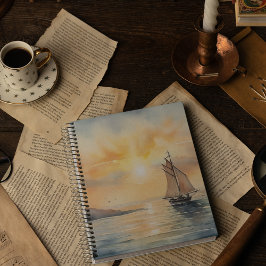 Cuaderno Fondo marino de acuarela